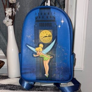 Disney Loungefly Blue Tinkerbell Backpack